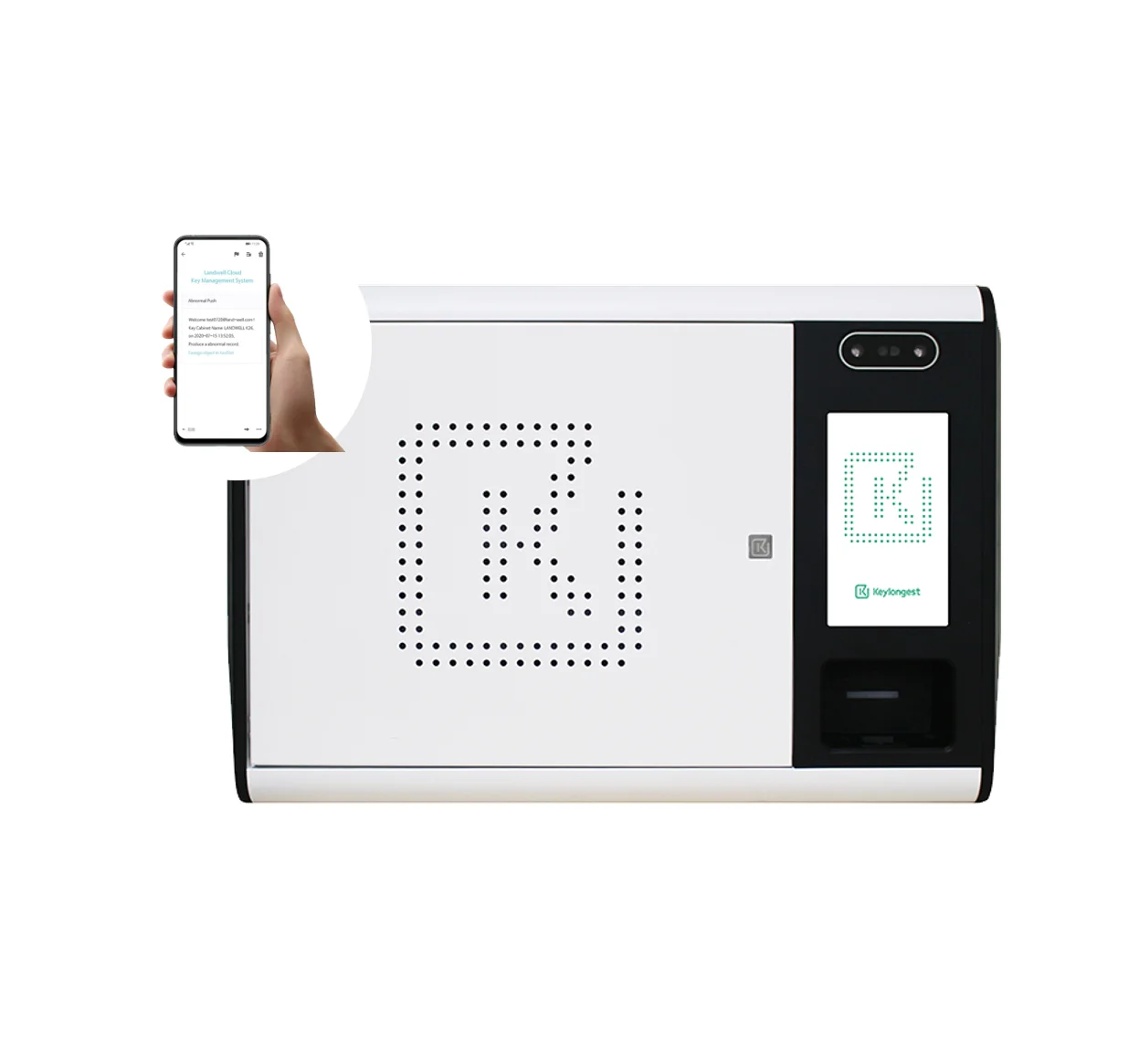 LANDWELL New Intelligent Office Solution For  Room/Fliling/ Car Key Control Cloud-Based Management Key Security Safe Cabinet