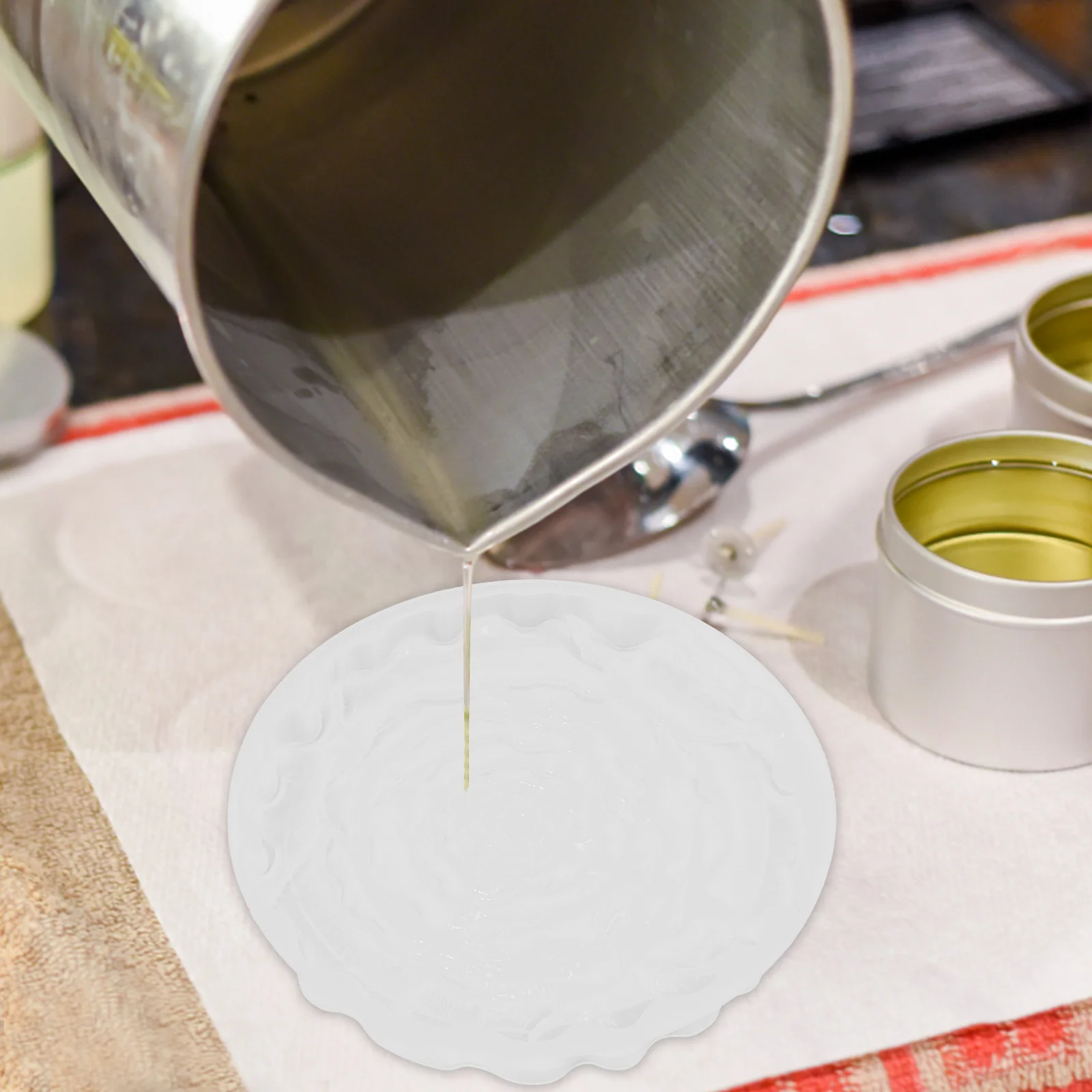 

2Pcs Rose Flower Silicone Coaster Mold DIY Resin Craft Mold for Jewelry Tray and Home Decor Epoxy Resin Molds Coaster Molds