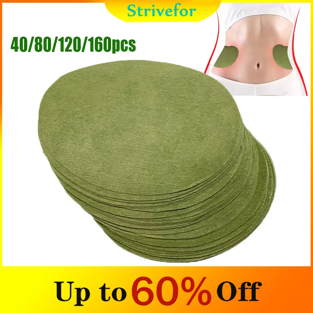 

40/80/120/160pcs Health Waist Sticker Waist Heat Patches
