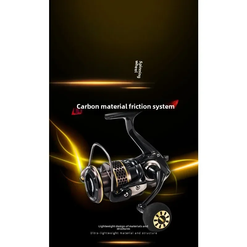 Carrete Spinning carbono ligero 11 rodamientos – Pesca en roca y mar - imagen 2