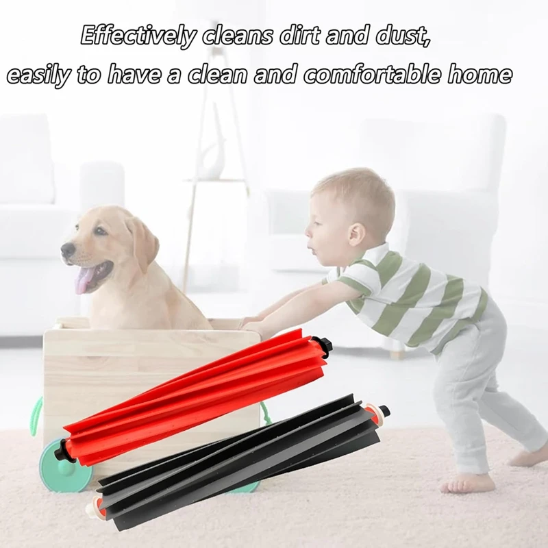 แปรงหลักยางสําหรับ Roborock S8 Maxv Ultra, S8 Max Ultra เครื่องดูดฝุ่น, อุปกรณ์เสริมแปรงลูกกลิ้งหลัก