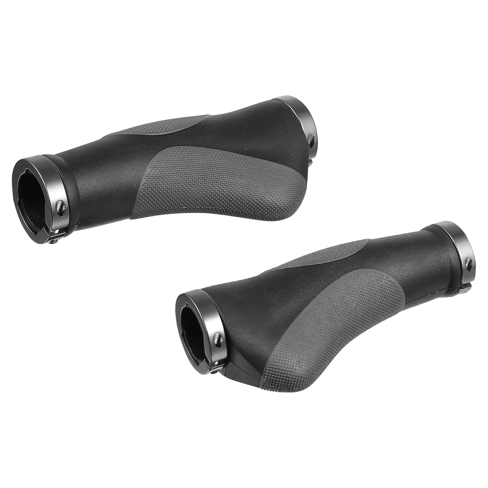 

1Pair Bicycle Handlebar Grips Ergonomic Non-Skid Plastic Road Bike Install Comfortable Cycling Grip Vibration
