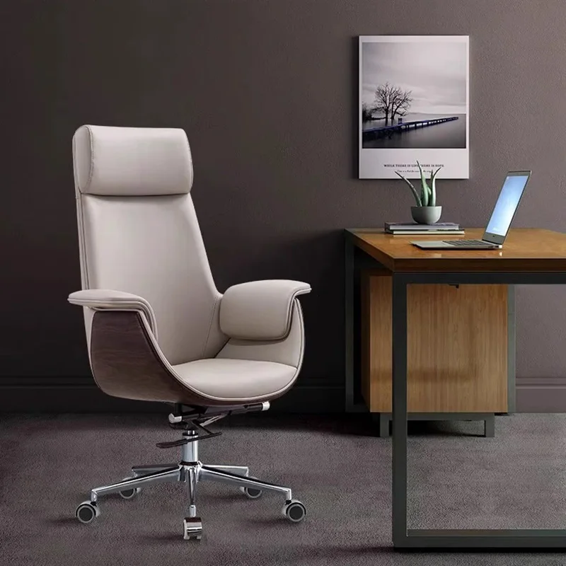 

Bedroom Computer Office Chair Salon Desk Ergonomic Study Office Chair Lightweight Backrest Wheels Sillas Oficina Home Furniture