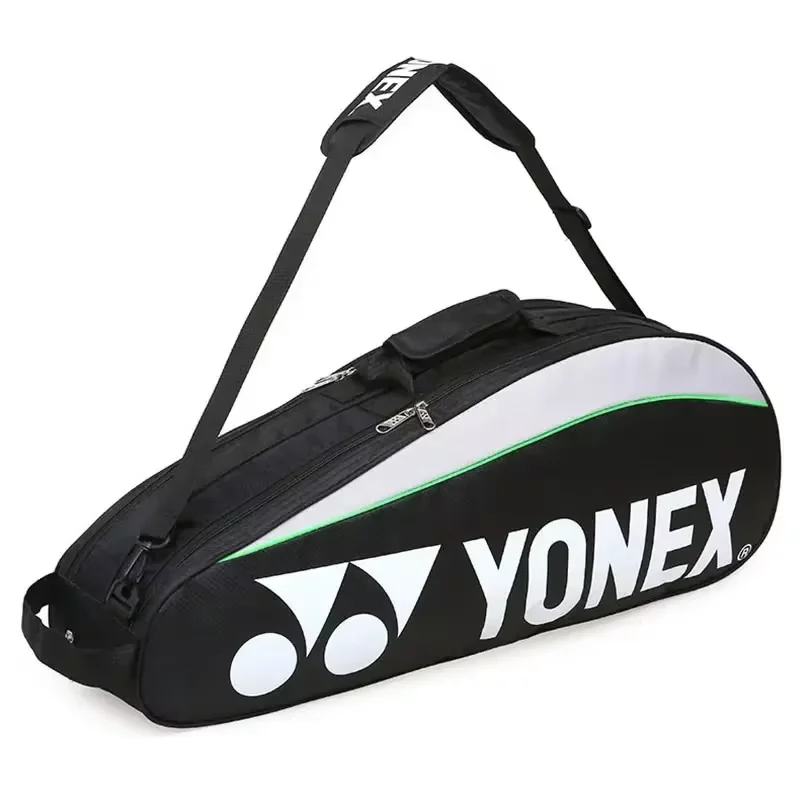 Yonex Badmintontas Waterdichte dubbele compartimentriem Badmintonrugzak Heren Dames Stijl Grote capaciteit Sportnet Badminton