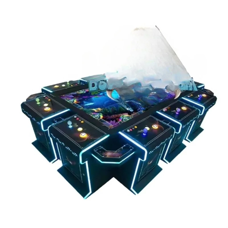 

Coin-operated fishing console for 10 players & Thunder Featured Fishing Table