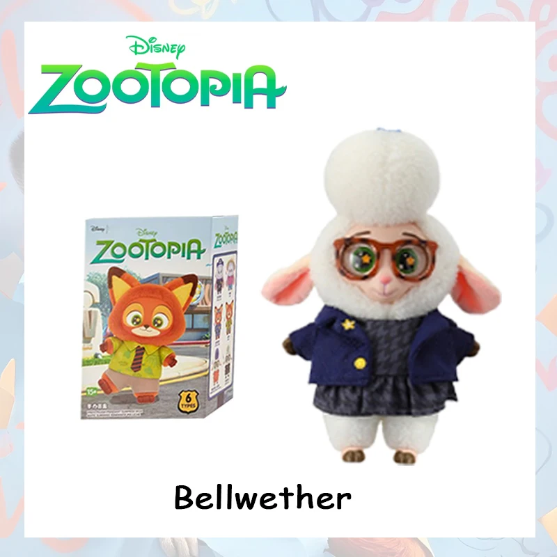 Echte Disney Zootopia vinyl blinde doos - schattig stripfiguur pluche tas hanger speelgoed, mysterie verrassing trendy cadeau voor fans