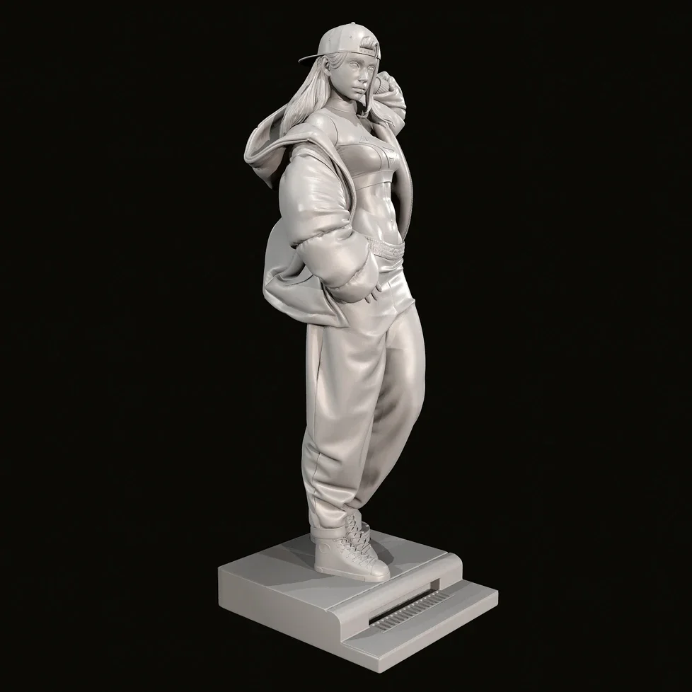 A altura do homem 38mm 50mm 75mm kits de modelo de resina incolor e automontada (impressão 3D) TD-7063/3D