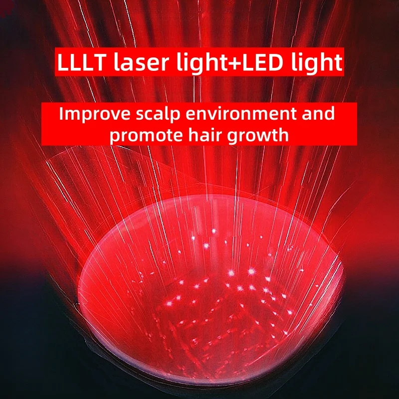 Red Light Therapy For Hair Fast Growth Cap LED&Laser Light Therapy Device For Hair Loss Treatment Laser hair generator