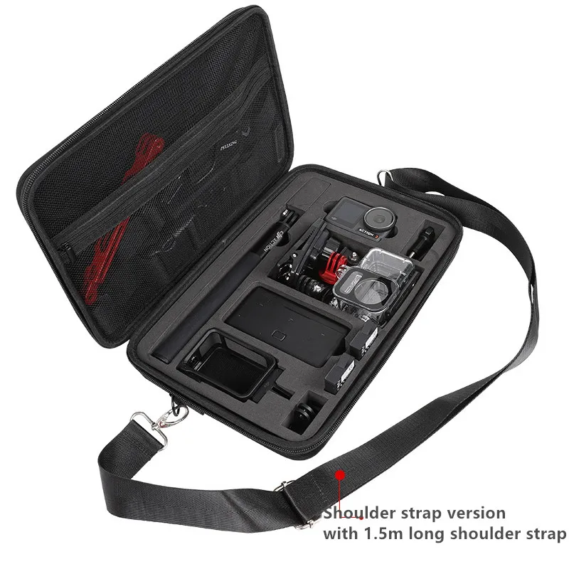 المحمولة حمل حقيبة التخزين للصدمات مقاوم للماء واقية حقائب كتف ل DJI Osmo عمل 3 كاميرا الملحقات