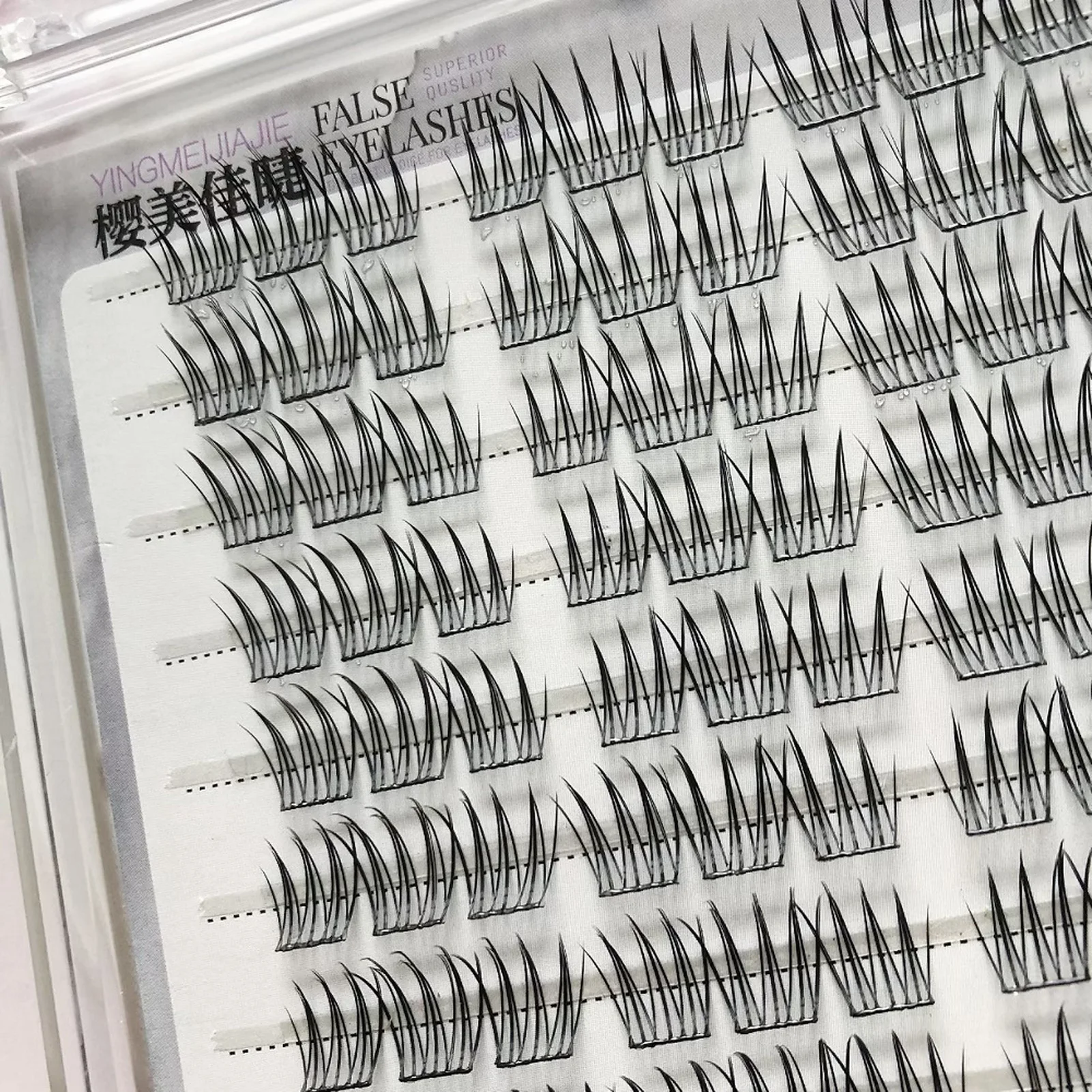 Wispy Fake Eyelashes for Women Natural Looking korean style Fluffy Volume Long Eyelashes for Daily Party cosplay Makeup