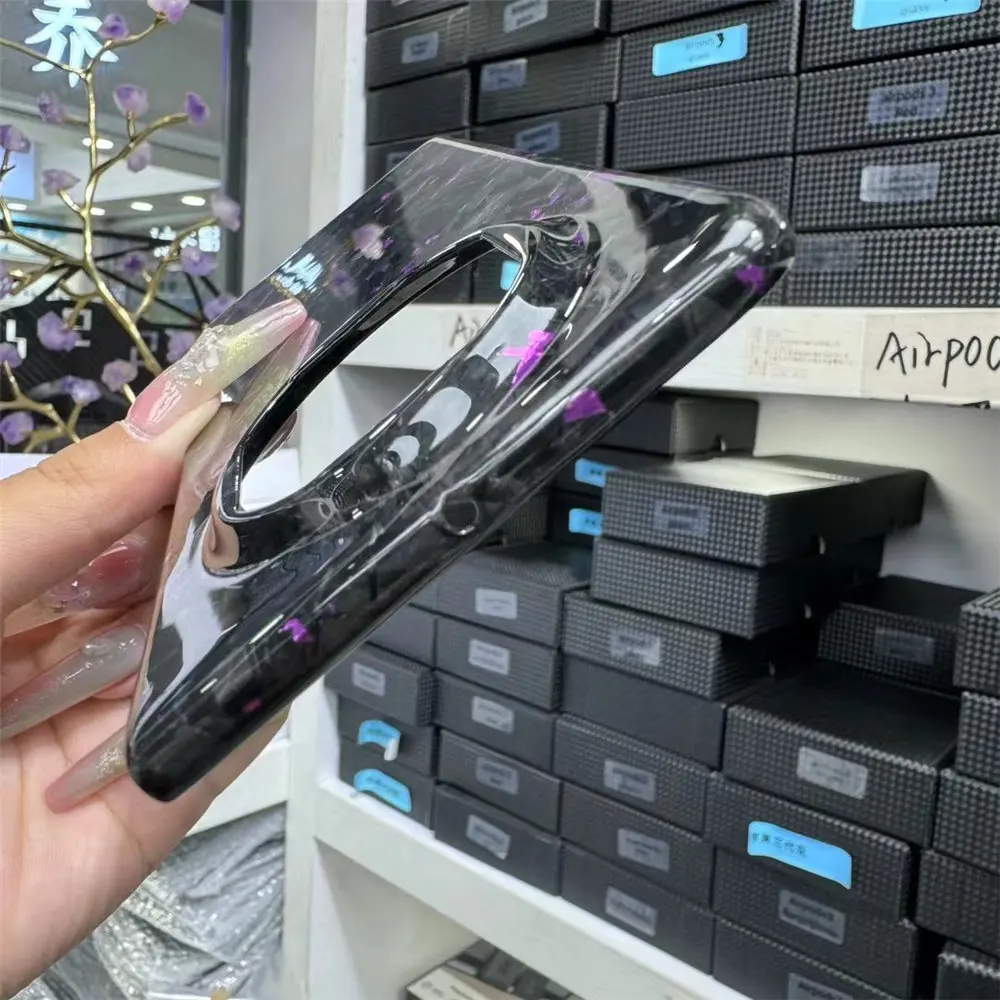 Funda de teléfono de fibra de carbono Real delgada para Huawei Mate X5, Ultra delgada, anticaída, brillante, forjada, dura