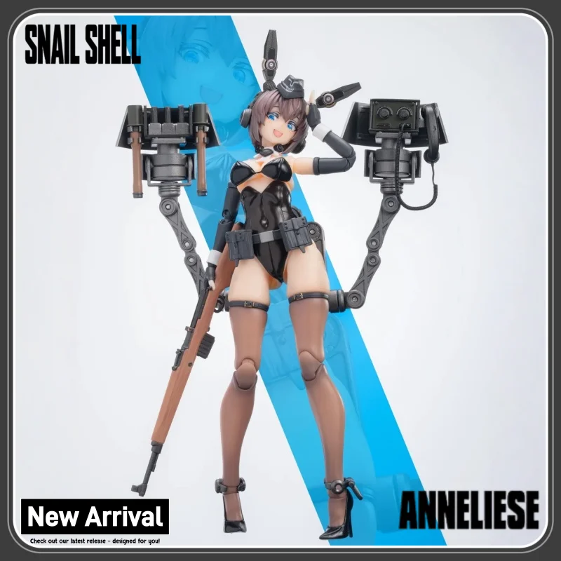 

Genuine 1/12 Snail Shell Ra-03 Rabbit Girl Anneliese Action Figure Model Full Set Accessories Assembly Kit Collectible Toy FS