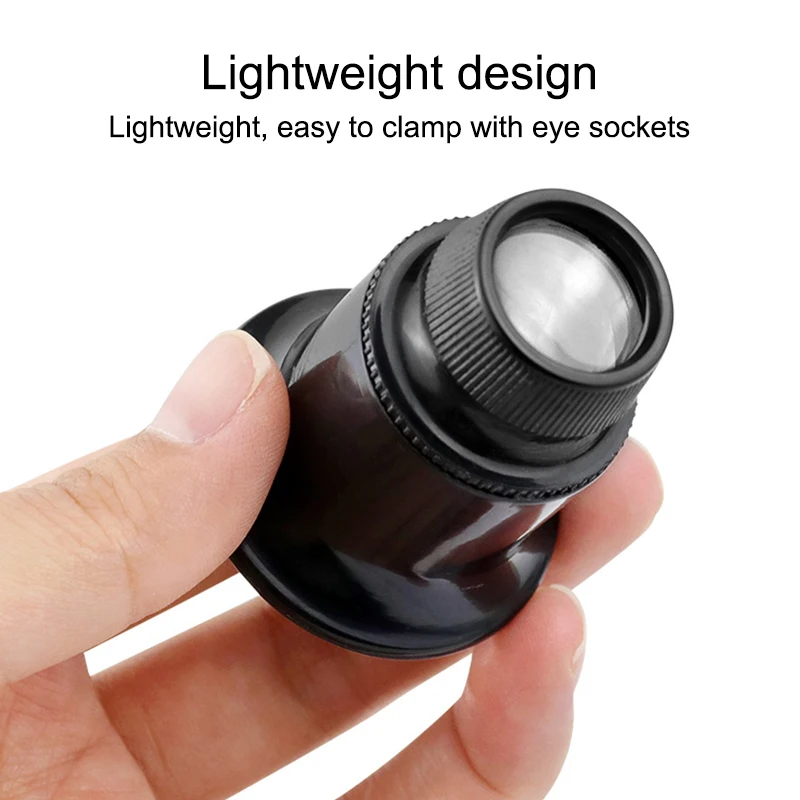 5/10/15/20X Magnifying Glass Watch Jewelry Appraisal Repair Tool Magnifying Tools for Watchmaker Service