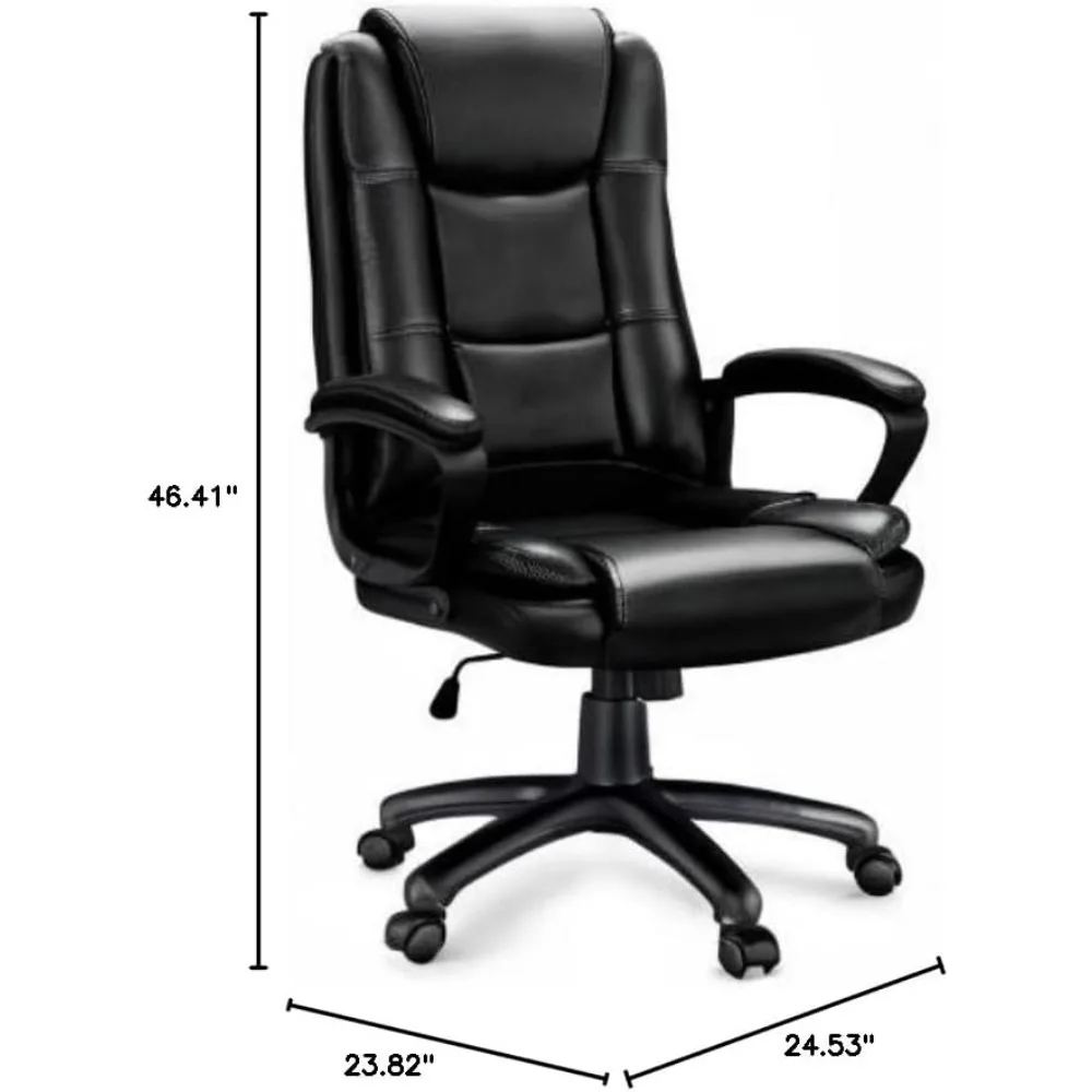 Home Office Chair, 400LBS Big and Tall Heavy Duty Design, Ergonomic High Back Cushion Lumbar Back Support, Computer Desk