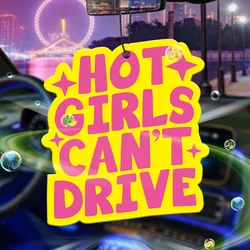 Hot Girl will not drive pink funny funny funny funny pendant car incense car perfume perfume lasting fragrance pendant air out