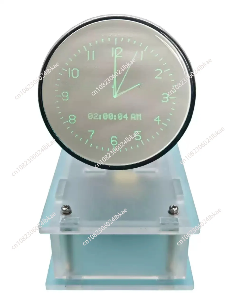 Creative DIY Handmade Tube Clock with 30+ Display Modes, Upgraded Model Equipped with 7SJ32J Oscilloscope Tube and Driver Board
