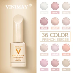 VINIMAY France Gel Nail Polish Vernis Semi Permanant UV Soak Off Gelpolish Nail Art Gel Polish Primer Manicure Nails Gel Lacque