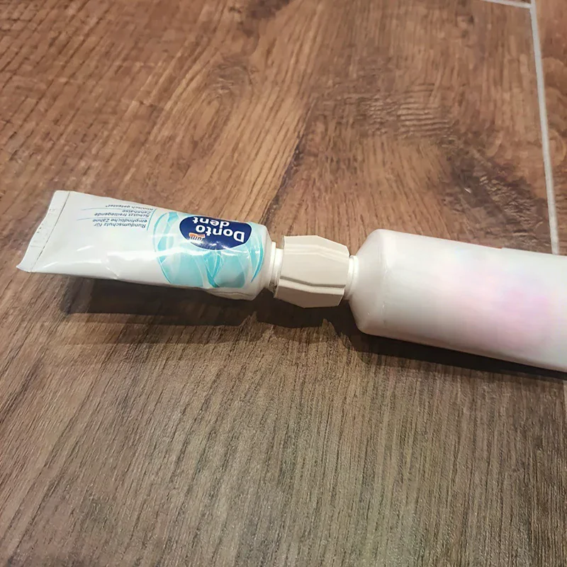 1/3/5pcs Summer Travel, Picnic Toothpaste Refill Adapter, Toothbrush Tube Converter, Practical Bathroom Accessories