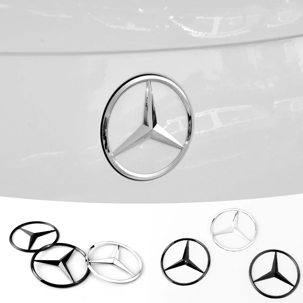 

Car 3D trunk badge ABS original rear logo sticker is suitable for Mercedes-Benz E-class logo W212 E250 E350 E400 E550 2010-2016.