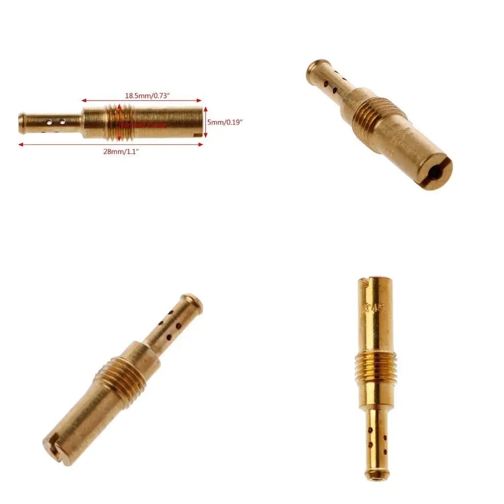 

02de 45# мотоциклетный карбюратор Jets Slow Jet форсунка для CB PE GY6 KOSO