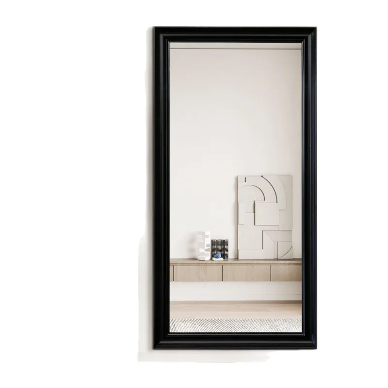 Grand miroir de dressing au sol, magasin de vêtements, corps complet pour la maison