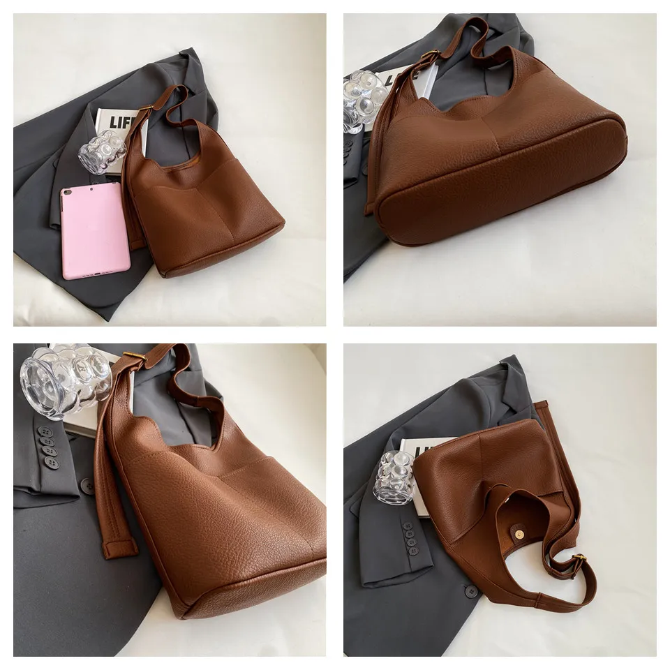 Fashion Women's Handbags Luxury High Quality PU Women Messenger Bag Single Shoulder Bag Ladies Versatile Crossbody Bag Tote