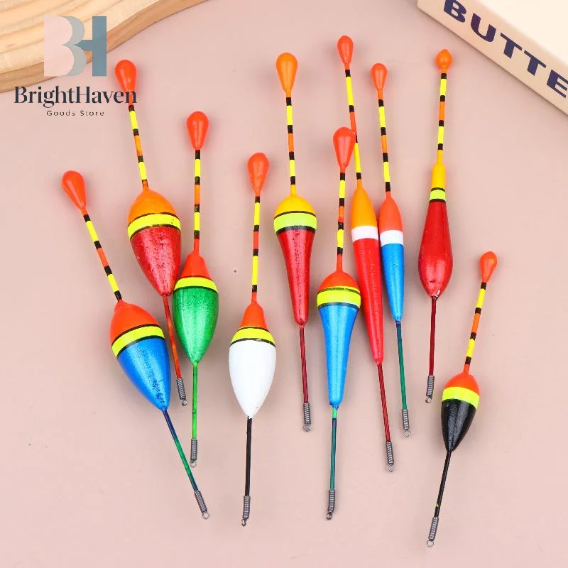 10 قطع عوامات صيد عالية الحساس - مراجعة Fishing Bobber Float وسعره