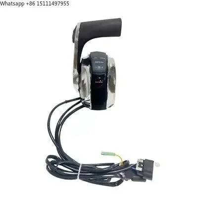 New  Outboard Set Top Waterproof 10 Pin Single/double Lever Marine Engine Remote Throttle Control Box