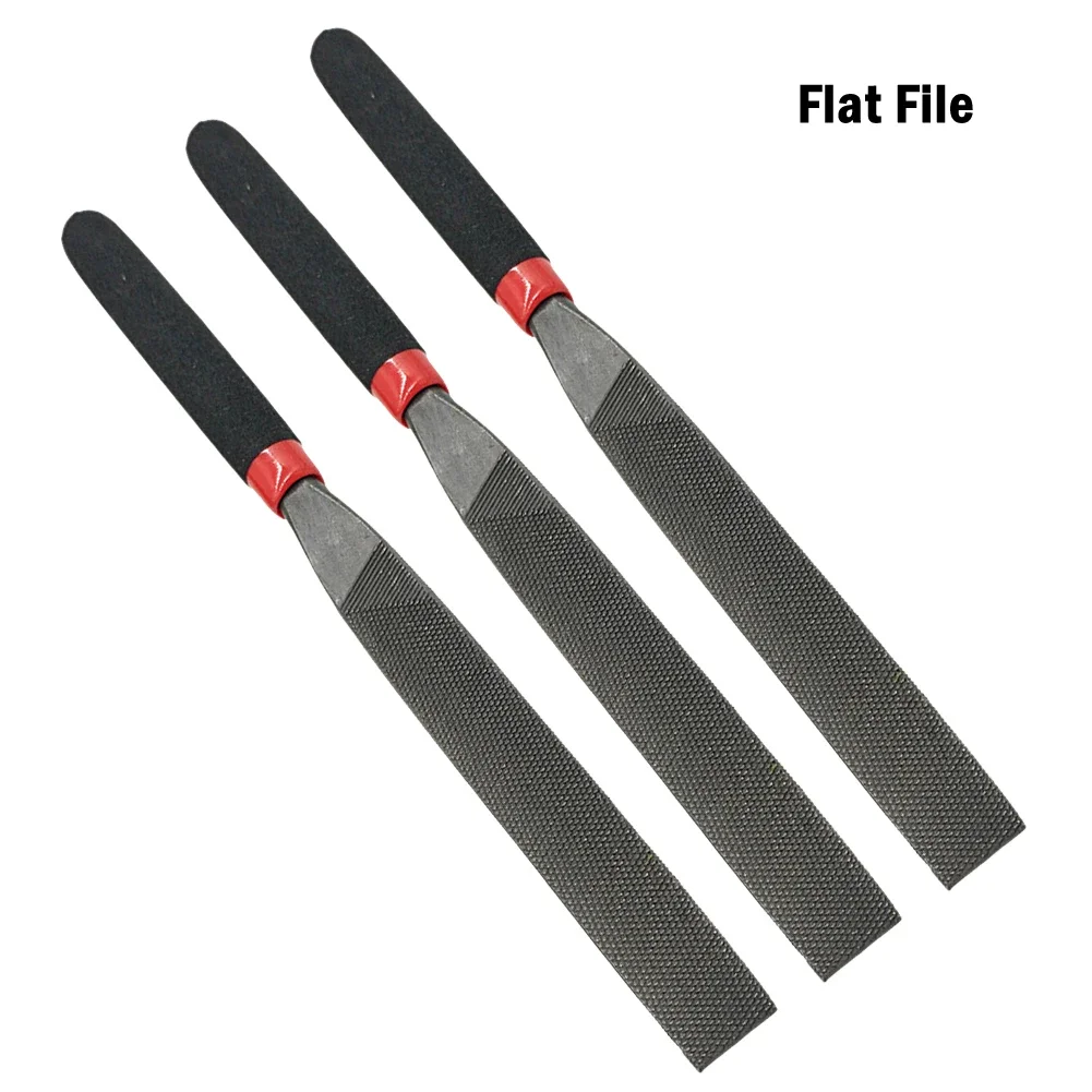 Small Steel Files Needle File Flat File For Stone Glass Metal Carving Craft Needle Filing Woodworking Hand File Tool