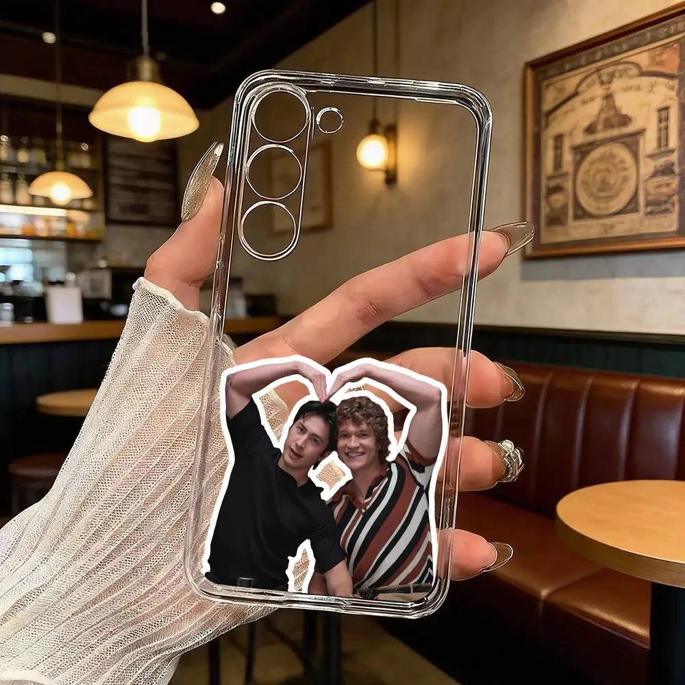 

H-Heated Rivalry Phone Case For Samsung Galaxy A71,A70,A52,A51,A40,A30 Transparent Cover