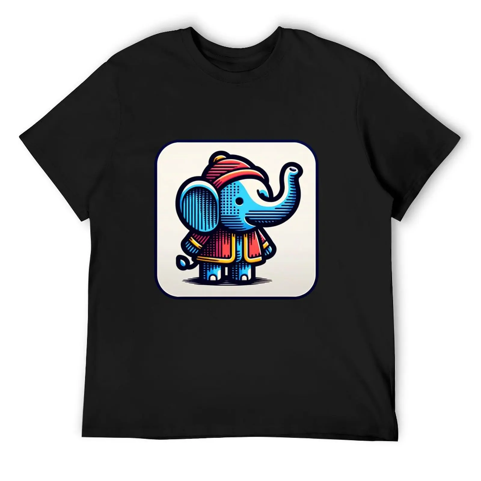 

babar elephant T-Shirt boys whites cute tops cheap stuff croswit shirt man t shirts for men pack