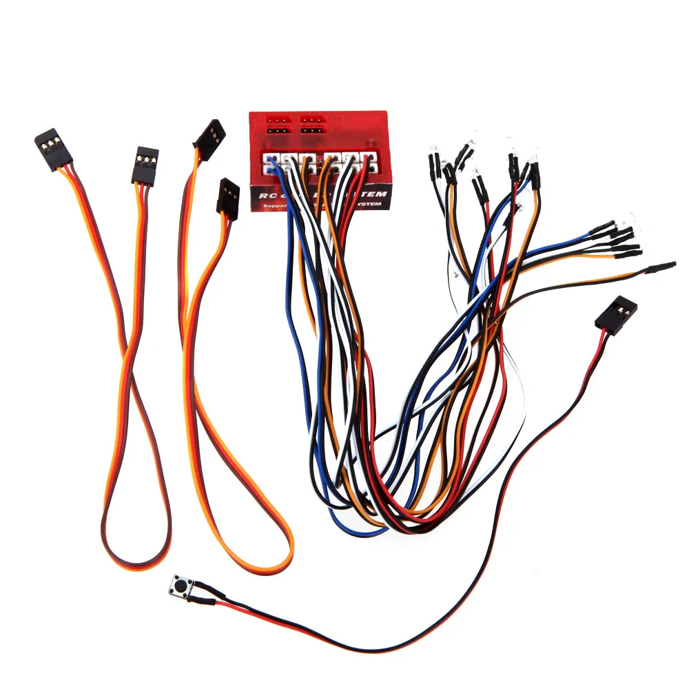AX-003 Multi-function Ultra Bright LED Lamp for 1/10 1/8 RC    CC01 4WD  SCX10 Model Car RC car light Model
