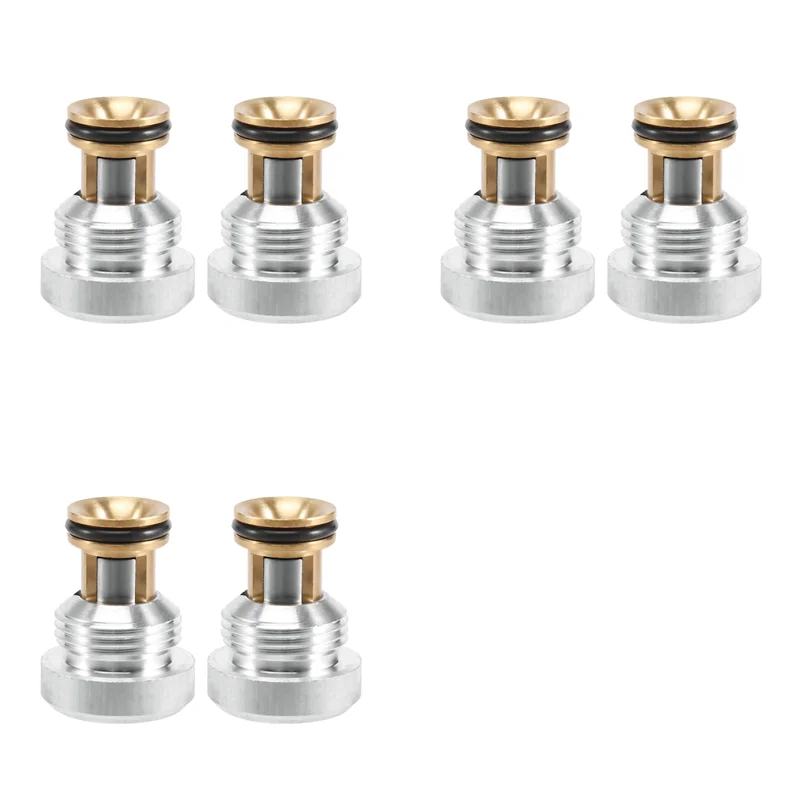 6개입 오일 압력 릴리프 밸브 059103175F A4 A5 A6 A8 Q5 파사트 스코다 2.5 TDI AYM AFB AKN 059103175A용