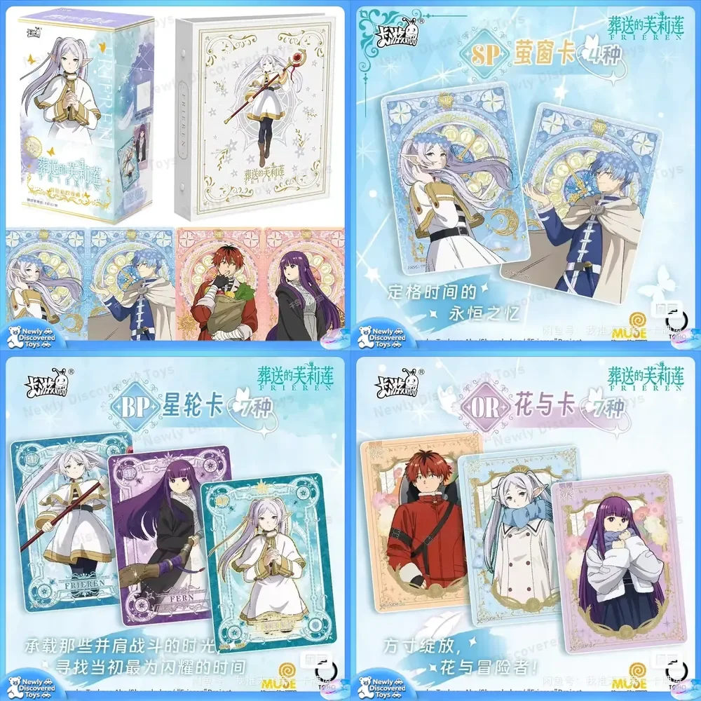 kayou-original-frieren-beyond-journey's-end-card-adventure-journey-eternal-pack-anime-raras-tarjetas-coleccionables-de-personajes-caja-de-regalo-de-juguetes