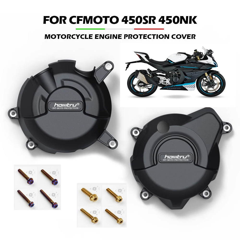 

Motorcycles Engine Covers Protectors For CFMOTO 450SR 450SS 2022 2023 2024 For GB Racing Protection Set Case Accessories