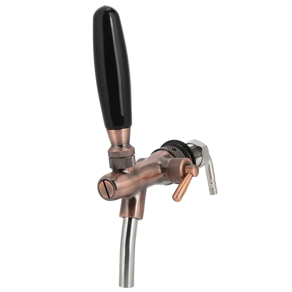 g5-8-thread-beer-keg-faucet-bronze-adjustable-rate-regulator-beer-dispenser-liquid-ball-lock-disconnect-stainless-steel