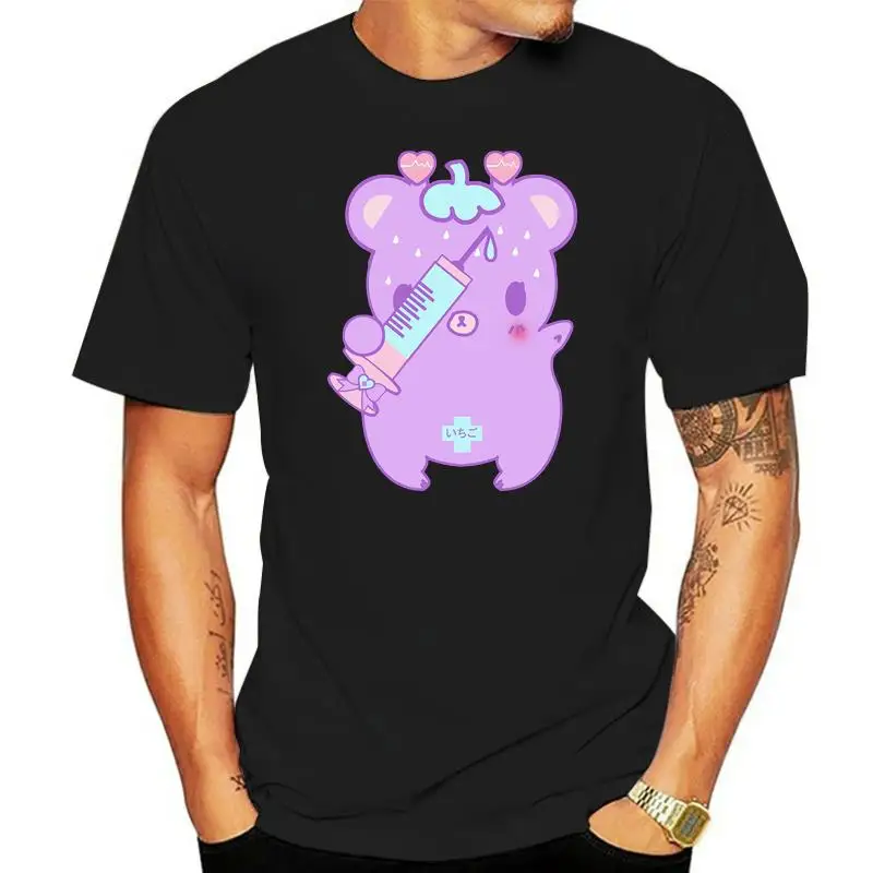 fashion 2022 trend T shirt Yami Kawaii Pastel Strawbeary Yami Kawaii Ver Men Cartoon Summer Fashion Street Short Sleeve T Shirt