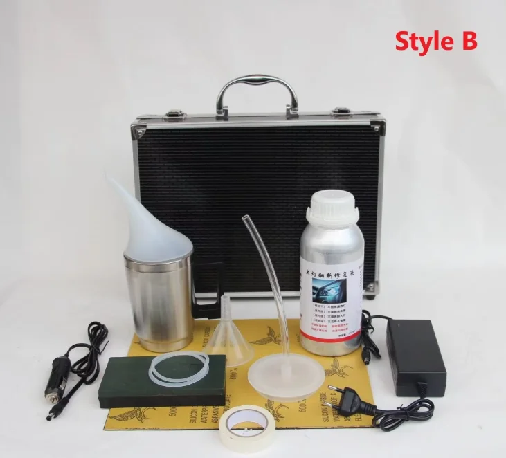 Car Windshield Repair Kit | Premium Black Stainless Steel Vacuum Injector Hard for for High-End Vehicle Glass Crack