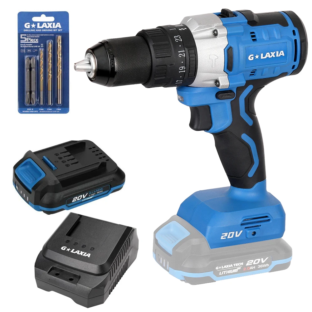 

20V Cordless Brushless Impact Drill