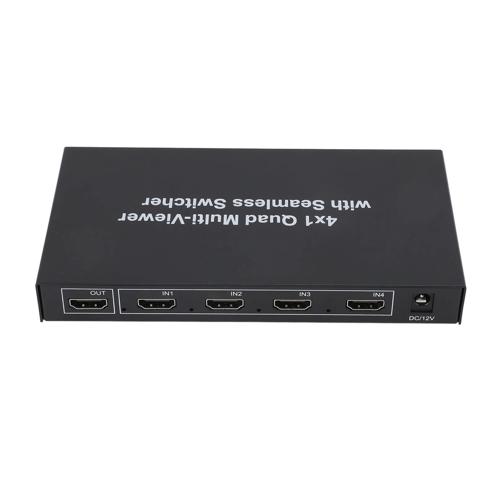 Przełącznik Multiviewer 4x1 HD Interfejs Multimedialny 1080P 60Hz Szeroka Kompatybilność Bezszwowy Przełącznik Czterokanałowy Wytrzymały do Kamer Monitoringu