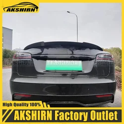 For Tesla Model S 2012-2023 Rear Wing Spoiler, Trunk Boot Wings Spoilers High quality ABS plastic material