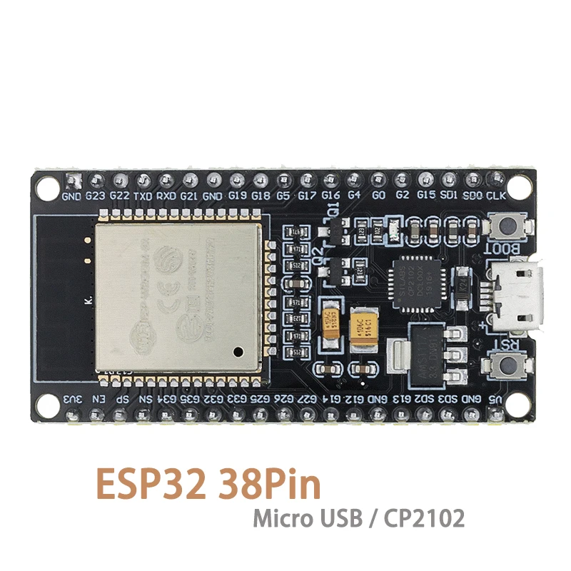 ESP32 Development Board WiFi + Bluetooth Ultralaag stroomverbruik Dual Core ESP-32 ESP-32S ESP 32 Vergelijkbaar ESP8266 - afbeelding 1