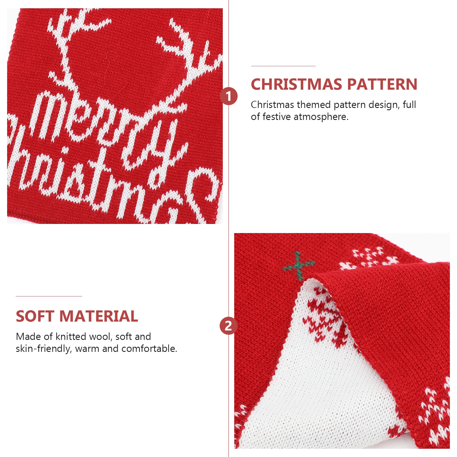 

Kids Christmas Winter Warm Xmas Neckerchief Red Wrap Scarf Holiday Party Gift For Children Santa Scarf Snowman Design Toddler