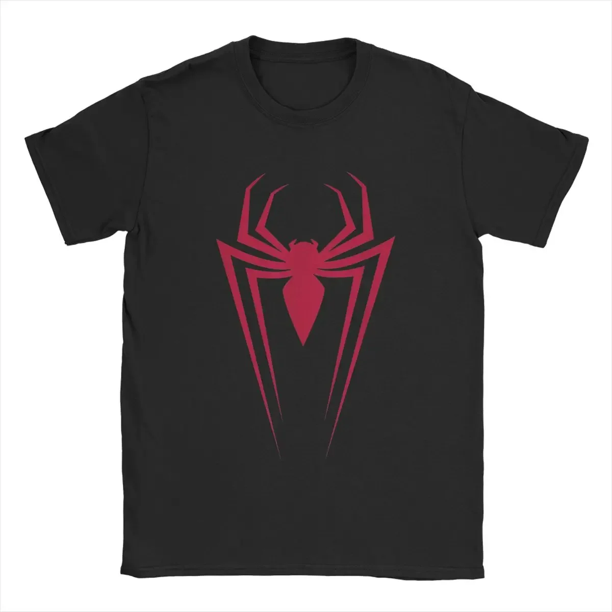 

Summer men's spider pattern T-shirt, retro comic icon 100% pure cotton short-sleeved clothing T-shirt