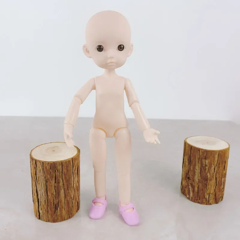 26cm BJD Doll Naked Body and Head DIY Toys Bjd Doll DIY Practice Makeup Without Makeup Head for Girls Toy