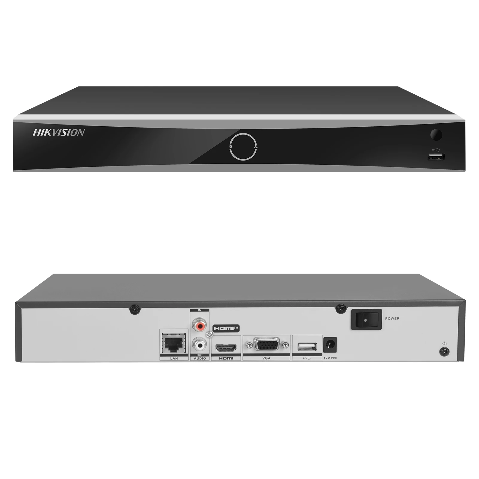 Hikvision 4K NVR 8-CH DS-7608NXI-K1 16-CH DS-7616NXI-K1 Keine POE 1U 1 SATA AcuSense Gesichtserkennungsnetzwerk-Videorecorder – Detail 3