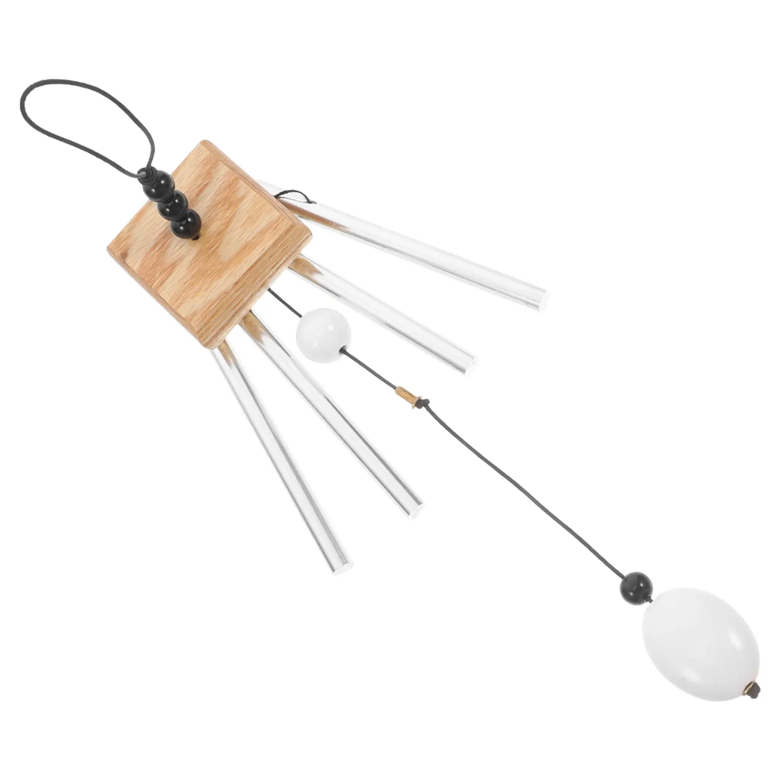

Mini Solid Wood Metal Aluminum Tube Wind Chime Clear Sound Durable Materials Decor Ornament Musical Feng Shui