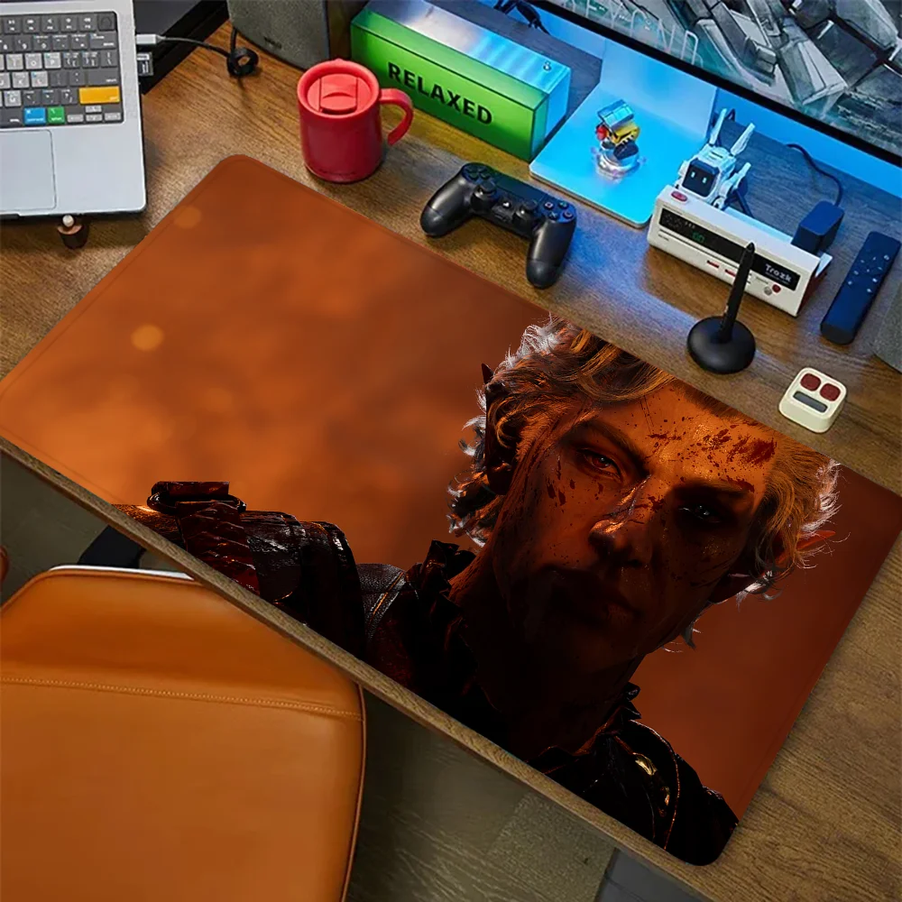 B-Baldurs Gate 3 Mousepad Mousepad New Arrivals Large Gaming Mousepad L XL XXL Gamer Mouse Pad Size For Keyboards Mat