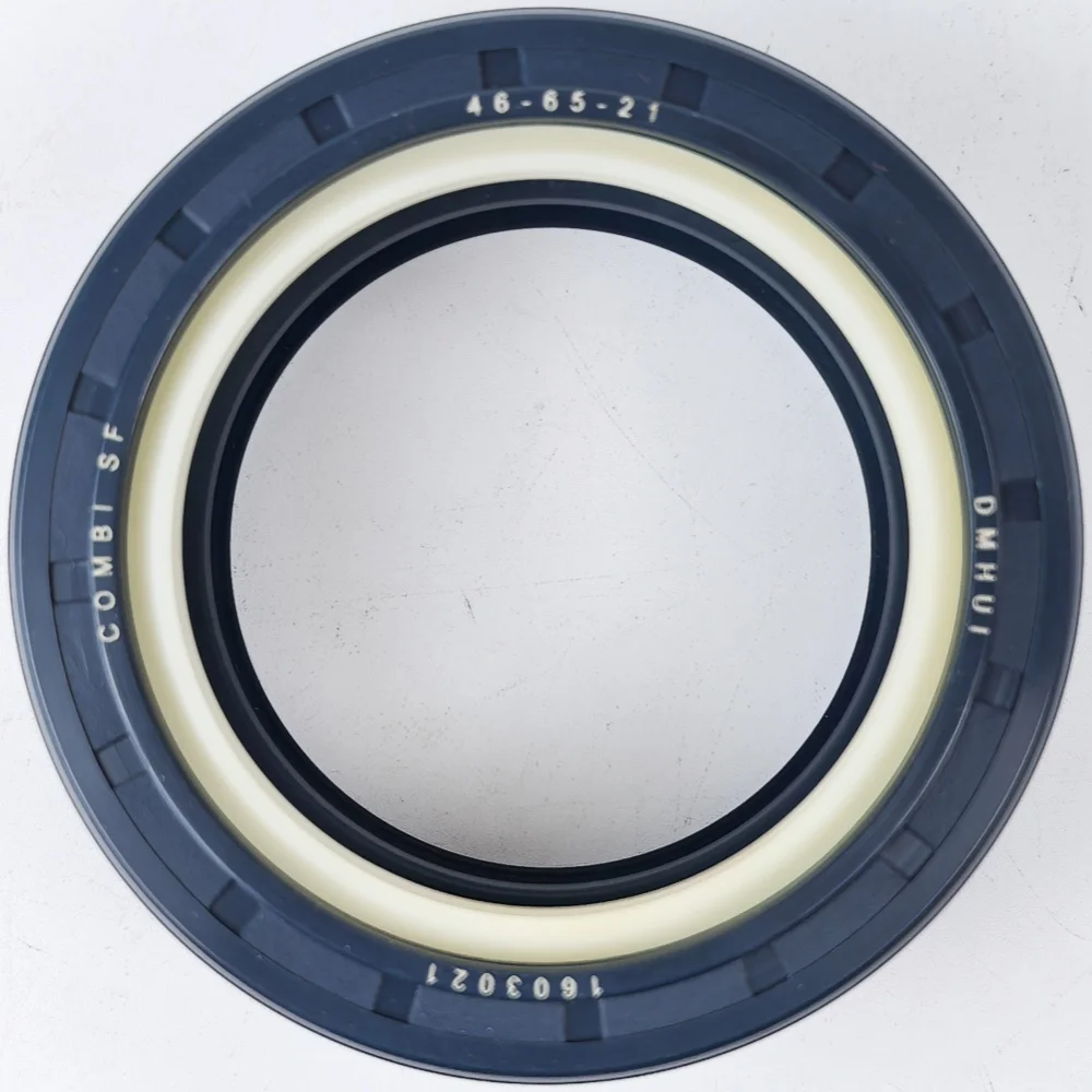 

01027624B Сальник вала 46*65*21 мм NBR+AU Резиновое уплотнительное кольцо колеса трактора ISO 9001:2008