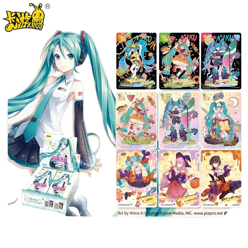 

Kayou Hatsune Miku Shining Superstar Glam Bag Vol.2 CR Card Официальная лицензированная коллекция коллекционных карточек аниме Vocaloid в подарок